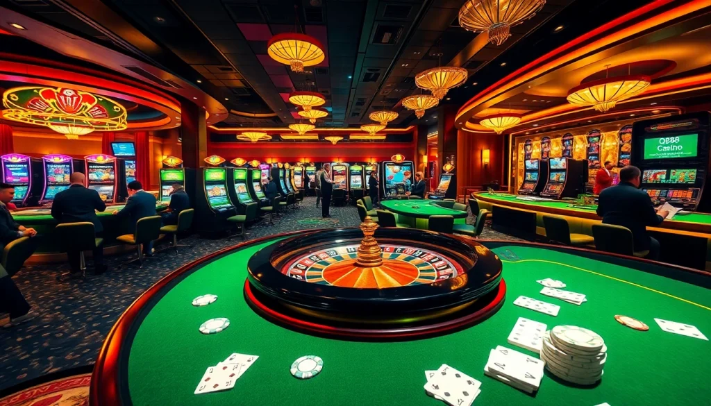 Experience the thrill at qq88 com with dynamic casino games like roulette and slots.
